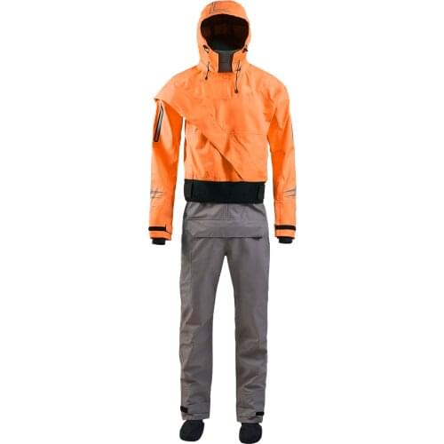 3 Layers Mans Kayaking Drysuit Waterproof Breathable One Pieces Diving Suit DM15 Motorboat Surfing Fishing Diving Clothes