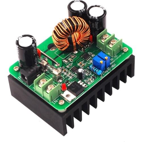 600W DC-DC 10V-60V to 12V-80V Step Up Boost Module Solar Notebook High Power Step-up Converter Booster Board