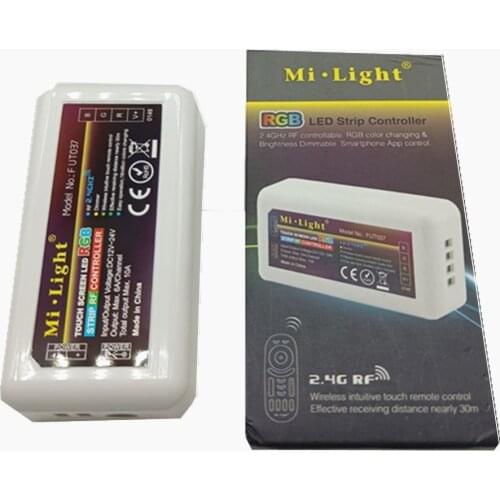 2.4G RF FUT037 LED RGB Controller Dimmer For Single Color CCT RGBW RGB+CCT RGBWW strip light