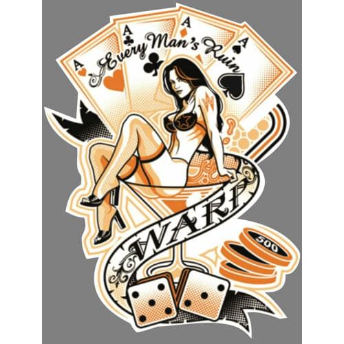 Retro Aufkleber Every Mans Ruin Old School Motorcycles Sticker Retro Vintage #10