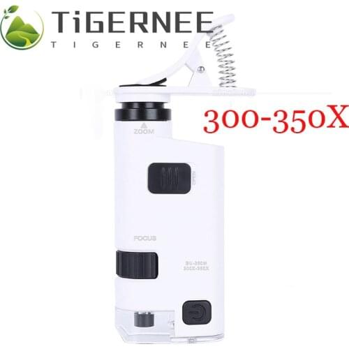 Telefone porttil lupa 300-350x telefone clipe lupa led com luzes led mvel braadeira lupa