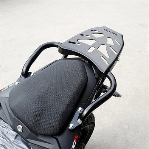 For Loncin 500R LX500 Rear Side Saddle Bag Box Motorcycle Luggage Rack Carrier Loncin Voge 500r