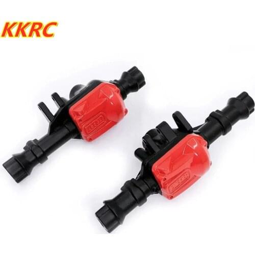 1set Front Rear Metal Axle Shell Axle Housing for 1/10 RC Crawler TRX-4 Bronco