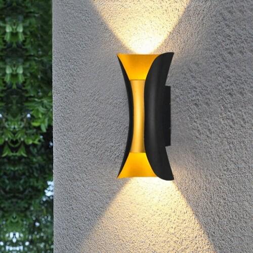 10W 20W 30W 40W High Power Waterproof LED Wall Lamp Up Down Outdoor Porch Wall Light Corridor Balcony Villa Exterior Wall Lamps