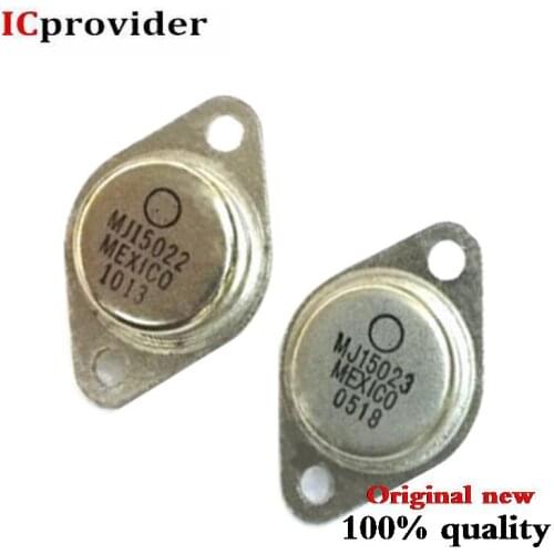 20pcs/lot 10pairs MJ15022 MJ15023 ( 10pcs MJ15022G and 10pcs MJ15023G )TO-3 best quality