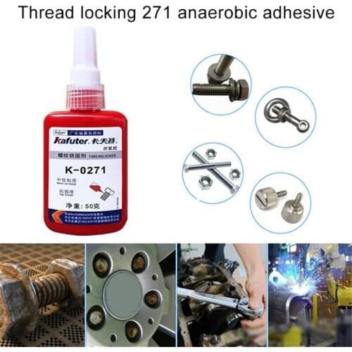 50g 1 Pcs High Strength Threadlocker Anaerobic Adhesive Glue Thread Locker K-0271