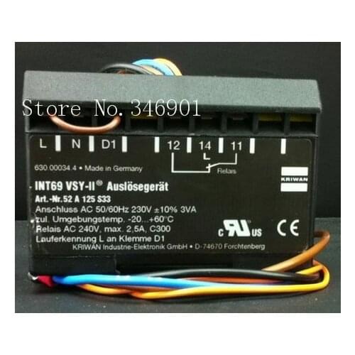 [BELLA] Germany KRIWAN INT69VSY-2 / II compressor protection module