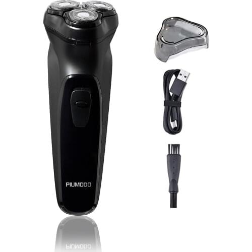 Electric Shaver Men Razor 3 Blades Portable Beard Trimmer Cutting Machine For Shaving Type-C USB Rechargeable