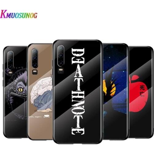 Anime Manga Death Note Ryuk For Huawei P40 P30 P20 P10 Pro Plus Lite 5G 2019 Tempered Glass Cover Shell Luxury Phone Case