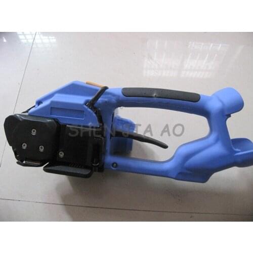 Electric Baler PP&PET Tape/ Free Buckle Packer Carton Strapping Machine Rechargeable Battery-Powered Packaging Tool ORT-200