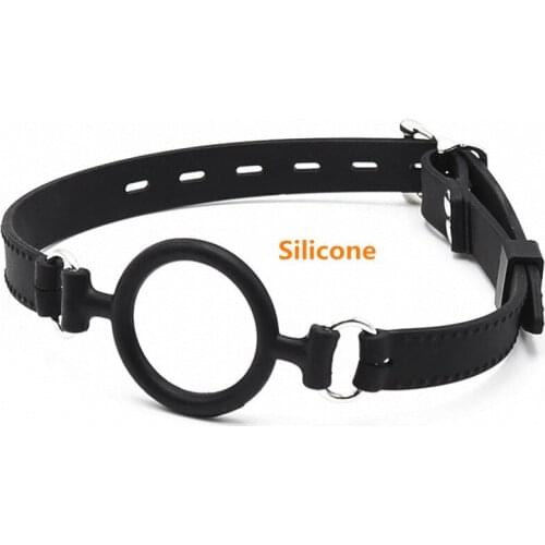 Erotic Silicone Ball Breathable Gag With O Ring For Bdsm Bondage Flirt Adults Games Open Mouth Sex Toys Accessory Couple Slave