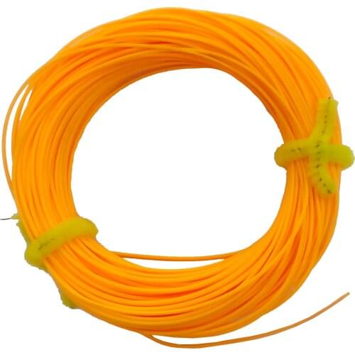 FreeFisher Orange 100 FT / 30M Main Lines for Fly Fishing Trout Salmon Weight Forward WF-5F WF-6F WF-7F WF-8F