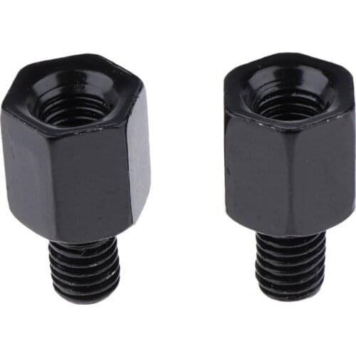 Motorcycle Mirror Mount Adapter LH 8mm to RH 8mm Mirror Rear for Honda