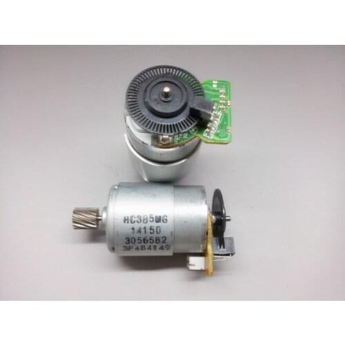 12V 3800rpm R385 miniature DC permanent magnet motor with encoder disk can speed Toys / Power Tools / DIY Accessories