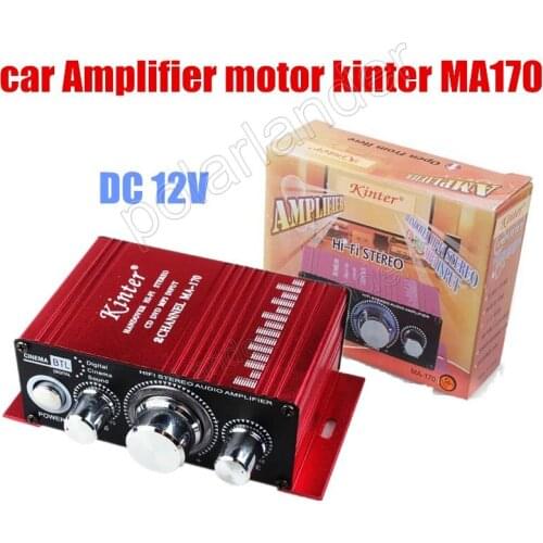 Fashion Mini Hi-Fi Stereo Amplifier Booster MP3 Speaker Car audio amplifier power 20WX2 RMS 2 channel output power amplifier