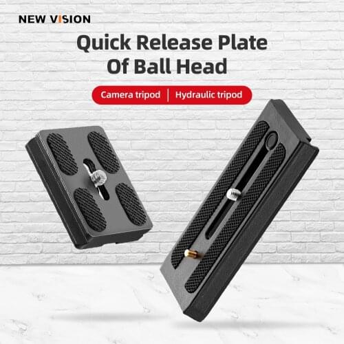 50mm 120mm Quick Release Plate Fits Arca-Swiss Standard for Camera Tripod Ballhead