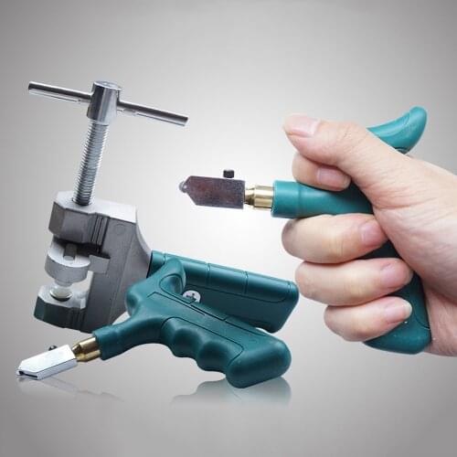Portable Professional Glass Tile Opener Hand-Held Large Wheel Ceramic Tile Glass Cutter Multi-function Glass Roller Cutter