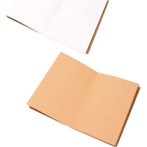 13x19cm Retro Sketch Craft Paper Blank Notebook Sketch Drawing Book Journal Diary Note Stationery School Office