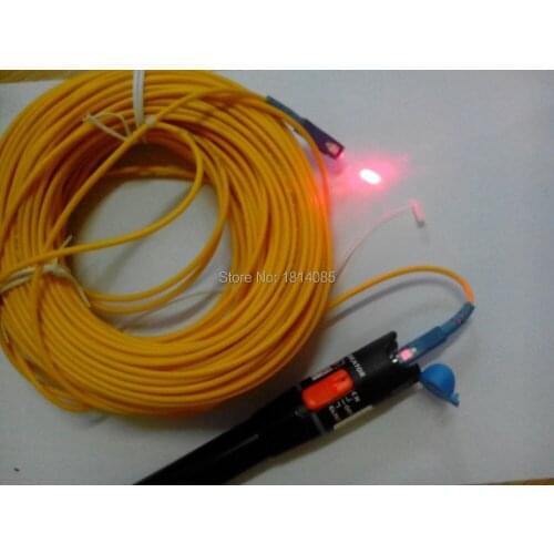 Free shipping 1mw 650nmFiber Optic Laser Visual Fault Locator 5km