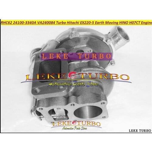 Free Ship RHC62 RHC62W 24100-3340A 24100-3340 VA240084 Turbo Turbocharger For Hitachi EX220-5 Earth For HINO H07CT H07C-TD