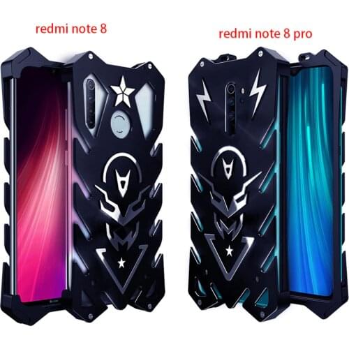 For Xiaomi Redmi Note 8 Pro Zimon Luxury New Thor Heavy Duty Armor Metal Aluminum Phone Case For Xiaomi Redmi Note 8 Pro Case