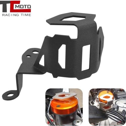 For KTM 1290 1190 1050 Adv 2013-2018 Front Brake Fluid Reservoir Guard Cover Protect For KTM 1290 1190 1050 Adventure 2016 2017