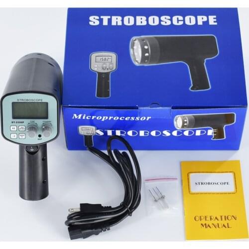 DT-2350PA Digital Portable Stroboscope High resolution Tachometer