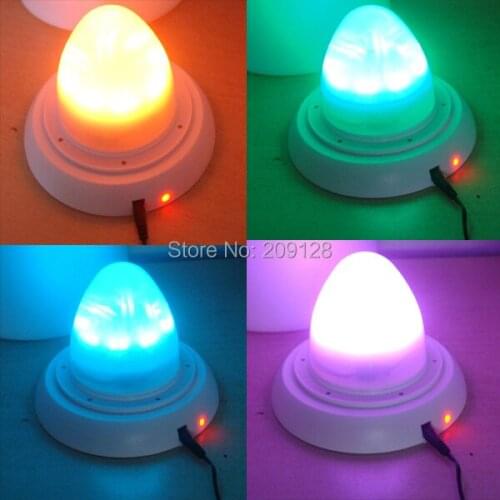 11.7cm Led Light induction charging with remote control For Plastic Furniture