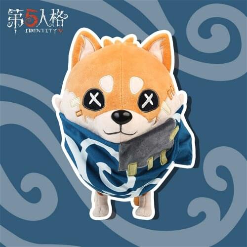 Chinese Anime Identity V Cos Attendant Pet Shiba Inu Cosplay Pillow Plush Doll Plushie Toy Cute Anime Christmas Gifts