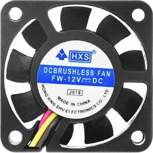 Low Noise DC 12V 40x40mm Computer PC CPU Cooler Cooling Fan 3 Pins 9 Blades fans Heatsink Exhaust Blower Power Saving Design