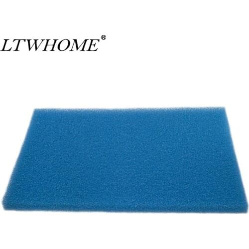 LTWHOME 18"x12" DIY COARSE/ COURSE FOAM SHEET FILTER PAD MEDIA FISH TANK