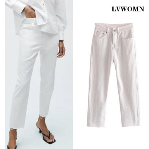 LVWOMN Womens High Jeans