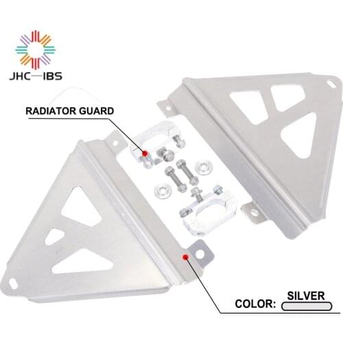 Motorcycle Radiator Guard Water Cooler Protector Bracket For Honda CRF250R CRF 250R CRF 250 R 2018 2019