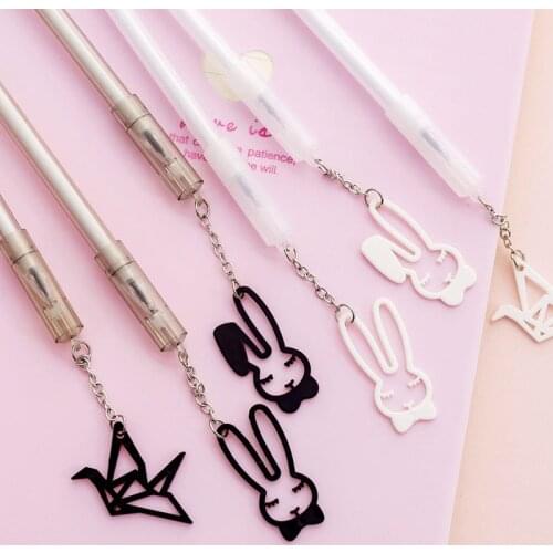 Cartoon Japanese Rabbit Kawaii Cute Stationary Gel Pen for School