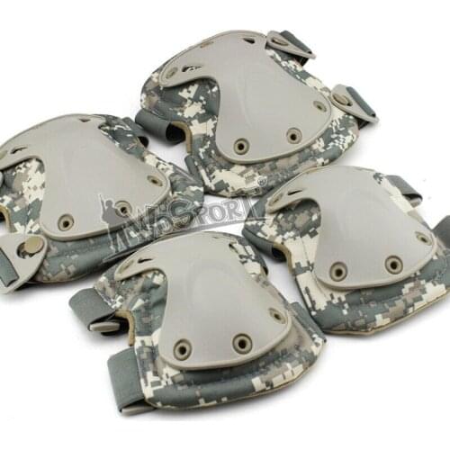 Outdoor Sport Airsoft Tactical Paintball Protection Knee Pads & Elbow Pads Set