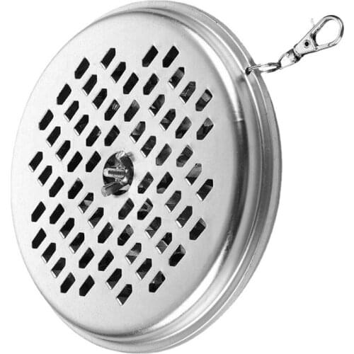 Hanging Mosquito Coil Holder 1/3 Set Portable Metal Incense Holder with Spring Buckle for Home Outdoor JS22