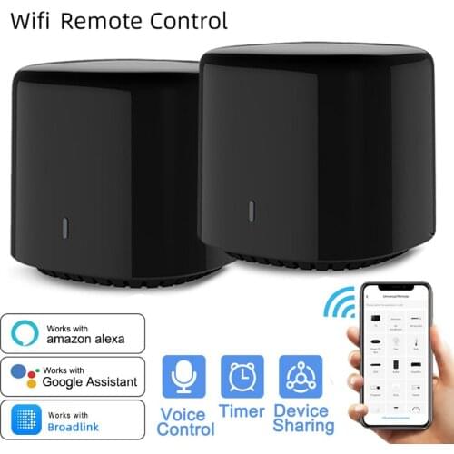 Universal WiFi Smart IR Remote Controller APP Remote Control Works With Alexa Google Home Smart Home Automation,Broadlink RM4
