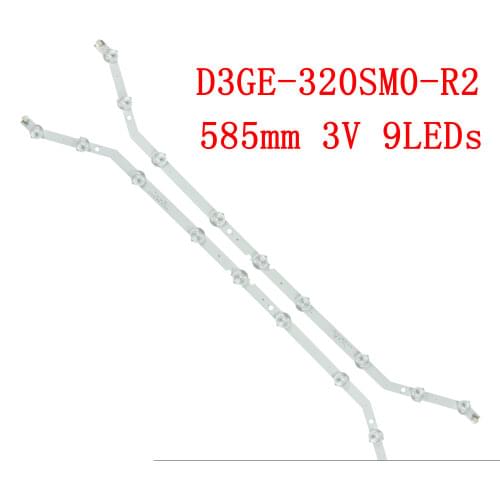 LED Backlight strip For Samsung 32"TV D3GE-320SM0-R2 BN64-YYC09 BN96-27468A LM41-00001R BN96-33972A 2013SVS32 HD BN96-28762A