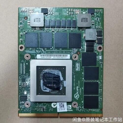 Test ok Quadro K3100M K3100 GDDR5 4GB Video Graphics Card N15E-Q1-A2 For Dell M6700 M6800 HP 8740W 8760W