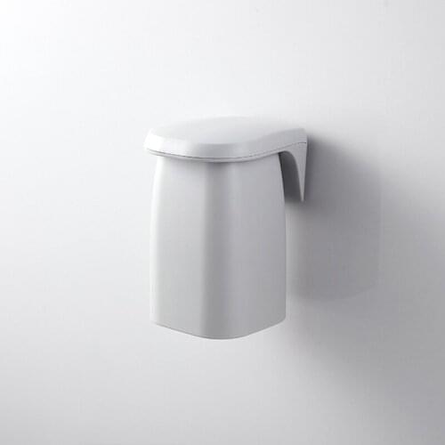 Bathroom Magnetic Suction Mouthwash Cup Wall-mounted Plastic Drain Shelf Holder Tooth Brushing Cups Household D1
