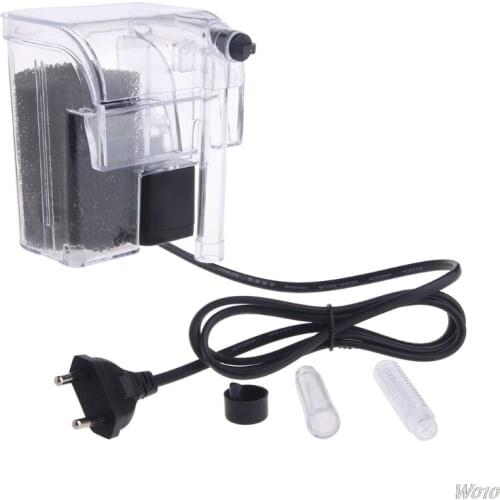 Waterfall Hang On External Oxygen Pump Water Filter For Aquarium Fish Tank-W110