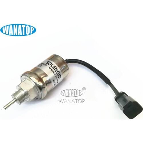 12V Fuel Shut Off Solenoid U85206452 185206452 U185206450 185206420 for Perkins