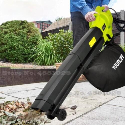 3000W Gardening electric blow suction leaf leaves blowing suction machine crusher blowing suction leaf blower