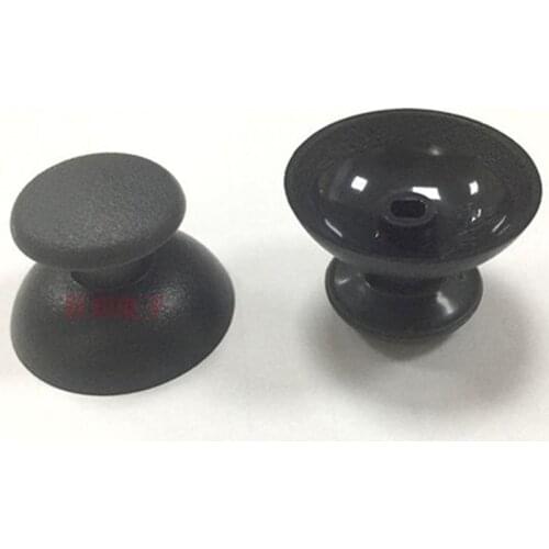 Free Shipping 10Pcs/Lot Black Color NEW 3D Analog Joystick For PS3 Console Joystick Cap Cover