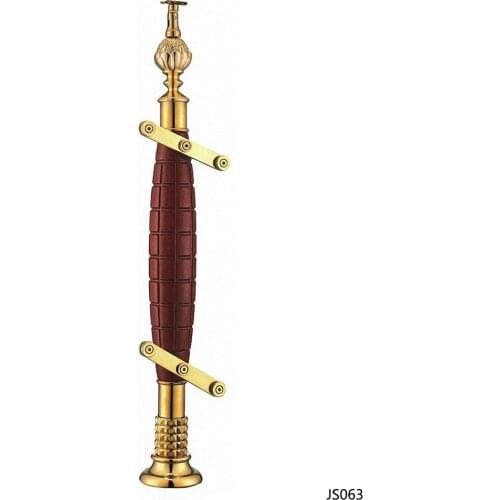 Freeshipping 950mm JS063 Column Customade Floor Mount Newel Handrail Armrest Post Pillar Pole for Staircase