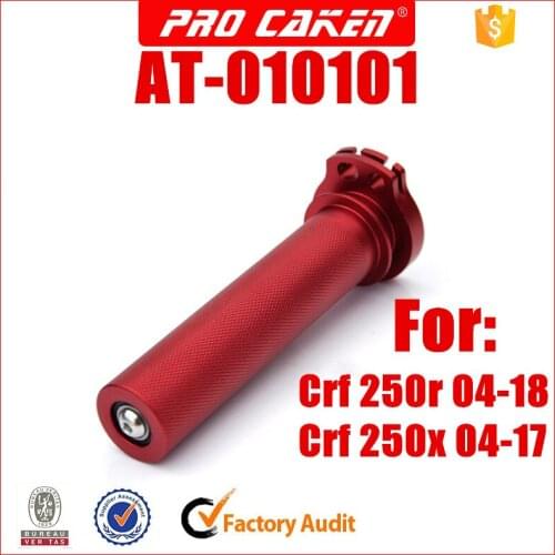 CNC aluminum throttle twister tube with bearing for honda crf250r crf250x crf 250r 250x motorcycle motorcross dirt bike part
