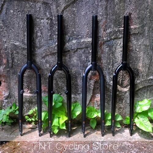 DARKROCK windspeed CM-3 Cr-Mo stees Front fork 28.6mm DISC and DISC+V 26inch MTB Rigid Fork Mountain bikes parts