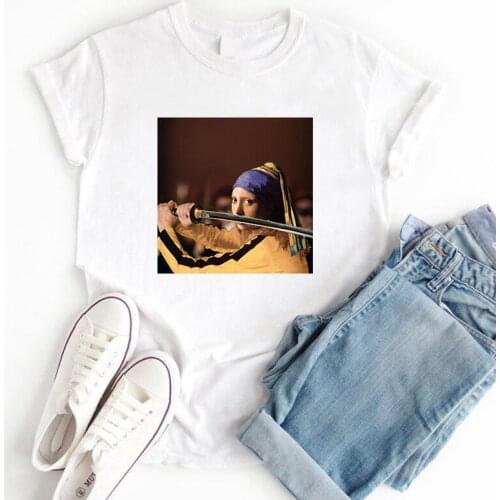 Tumblr Bad Girl T shirt Print Sexy Film Films White Top&Tees Funny Cartoo Kawaii Harajuku Shirt Women