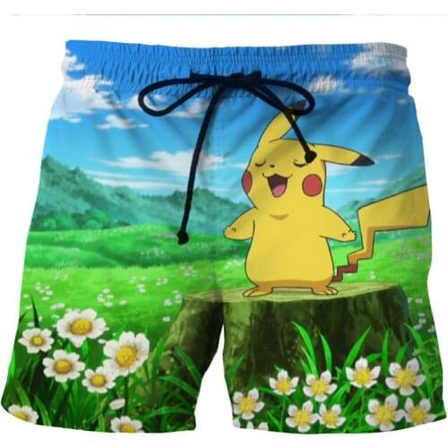 LOVE SPARK New Floral Print Plus Size Mens Summer Shorts 6xL Elastic Waist Jogging Running Gym Sports Shorts M To 6XL