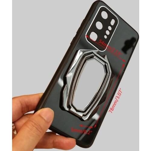 K92C 360° Rotation Universal Finger Ring Kickstand Cell Phone Ring Holder Stand Metal Phone Grip for Magnetic Car Mount